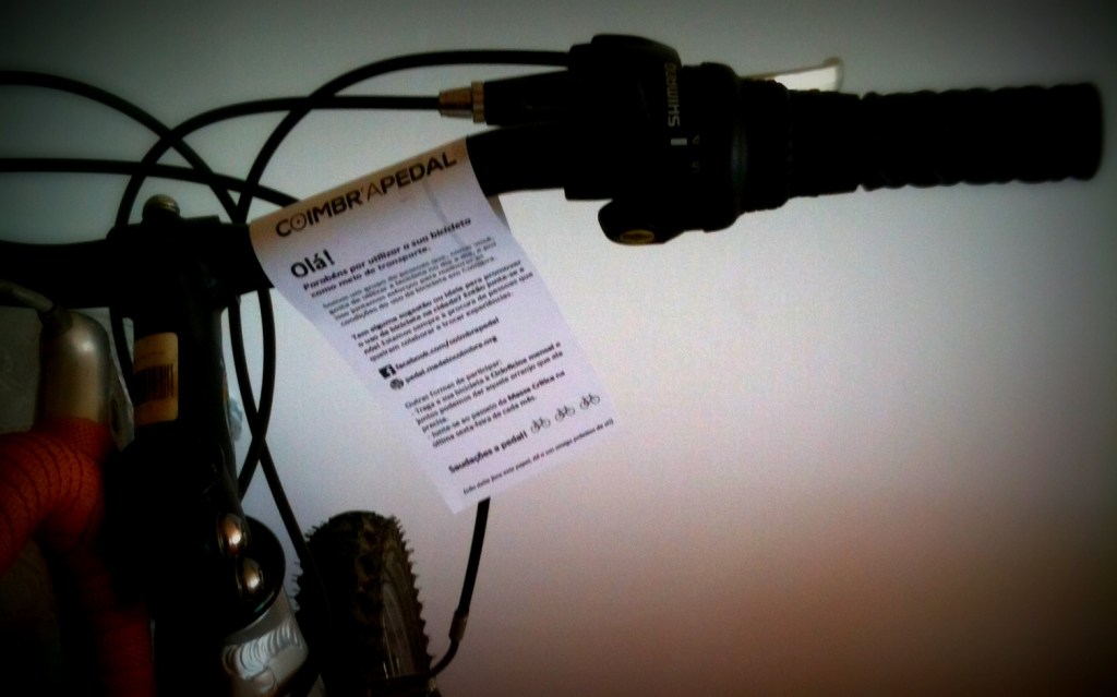 Ajuda a divulgar o Coimbr’a’Pedal!