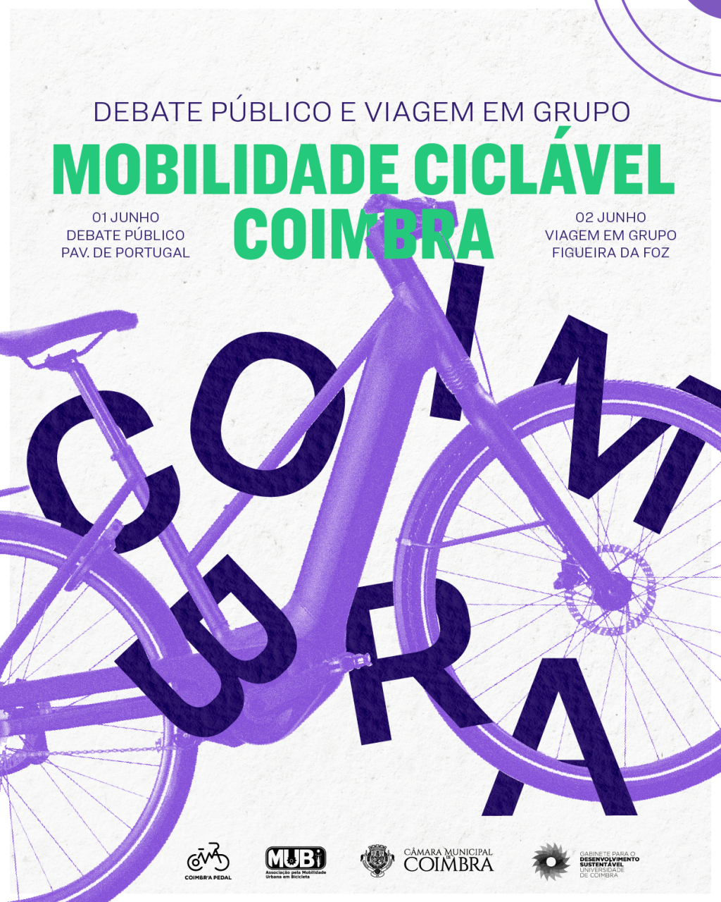 Debate Público sobre Mobilidade Ciclável em&nbsp;Coimbra