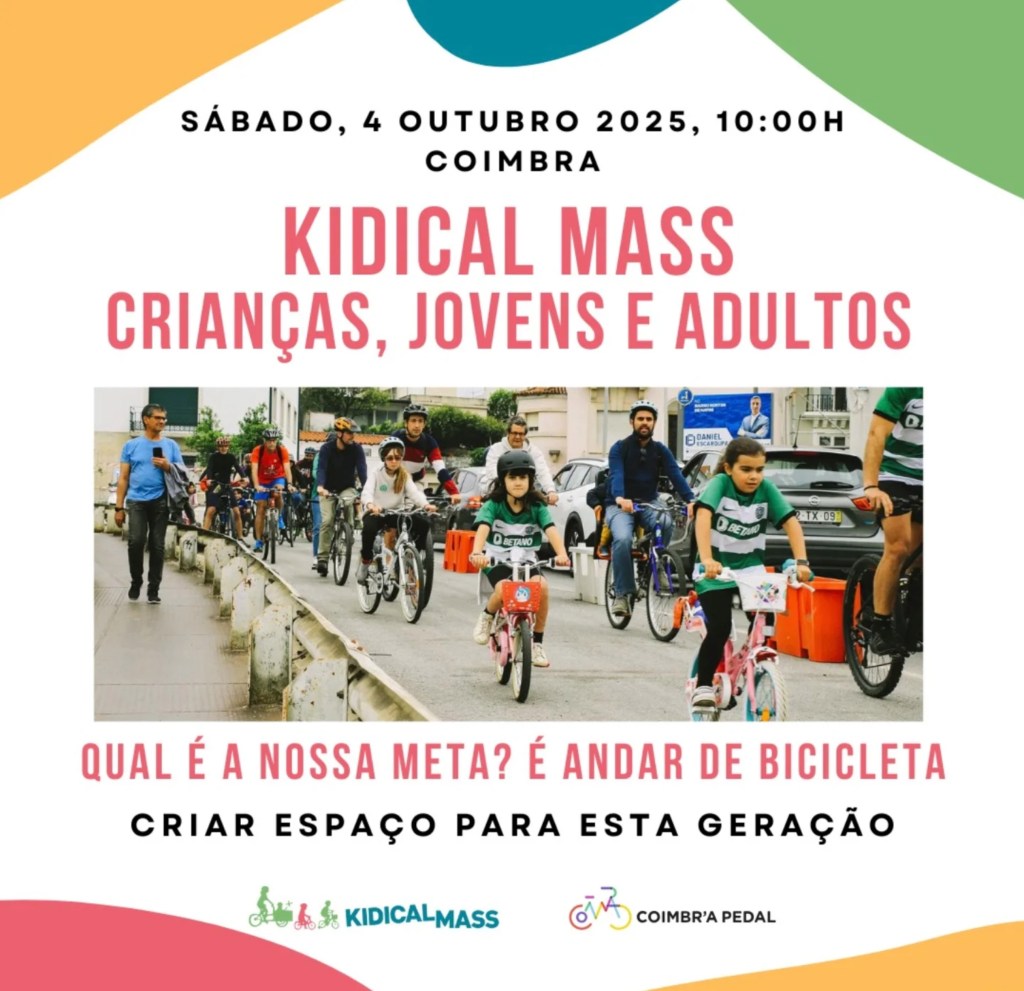 Kidical Mass Coimbra – 4 de Outubro de&nbsp;2025